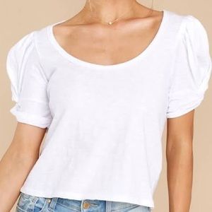 Z Supply Carrie Puff Sleeve, NWT! Super flattering.